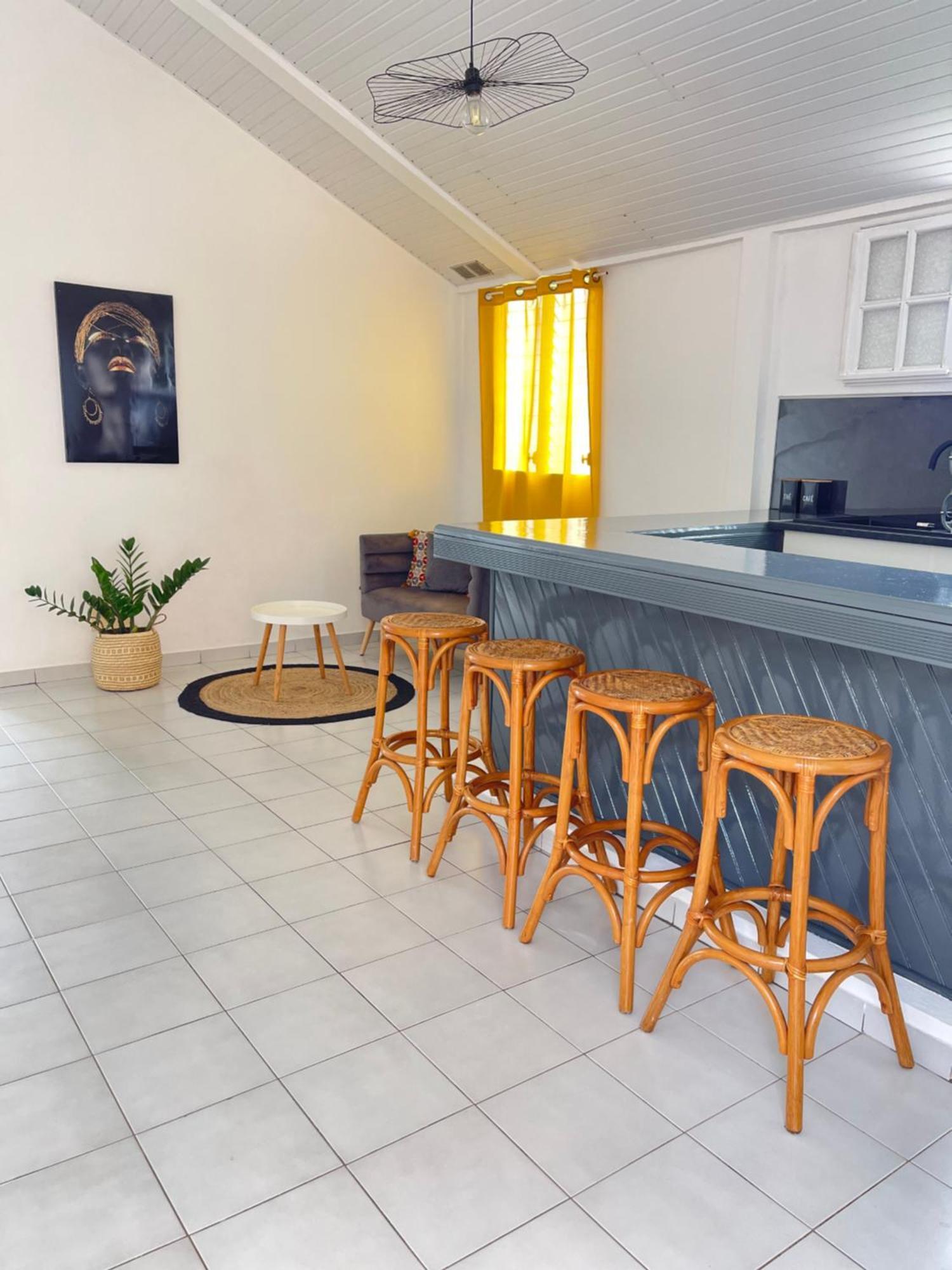 Ferienwohnung Studio Vue Rocher Du Diamant Le Marin Exterior foto